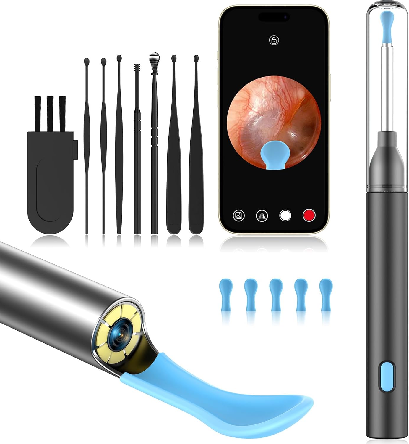 HD Ear Wax Removal Kit – See & Clean with Precision! 👂🔍