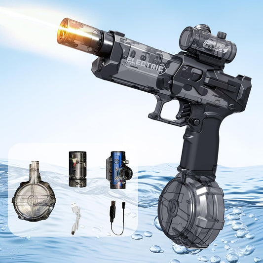 💦 HydroBlaze™ X-Force – The Ultimate Electric Water Blaster for Soaked Showdowns! 🔫🔥