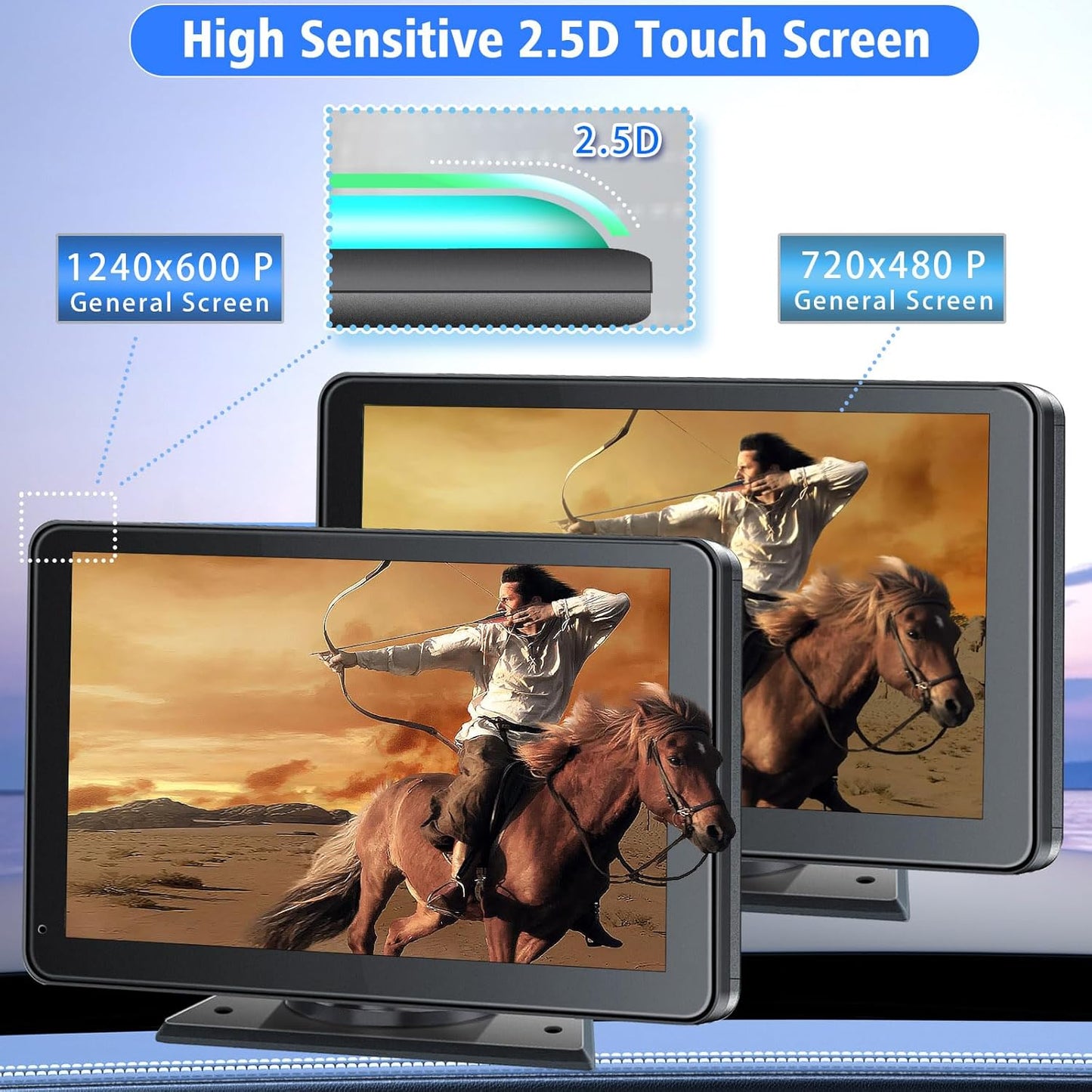 🚗 DriveSync™ 7" Smart Car Display