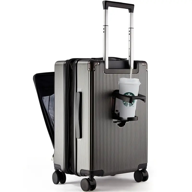 Valléx TravelMate – Suitcase with USB & Front Lid
