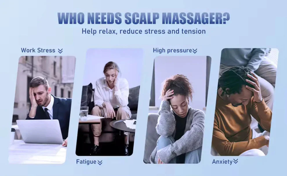 Head Massager for Migraine Relief