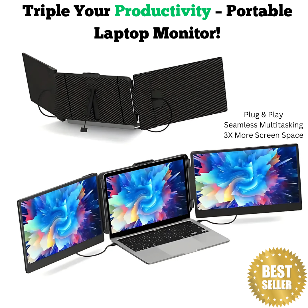 Dual Monitor Laptop Extender