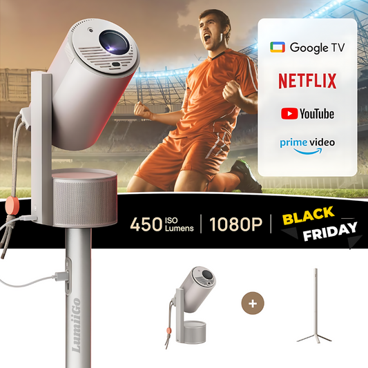 LumiGo Portable Theater Projector