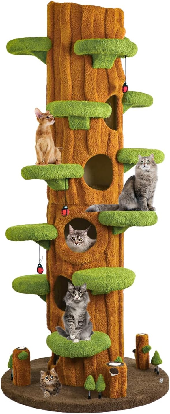 Deluxe Indoor Cat Adventure Tower