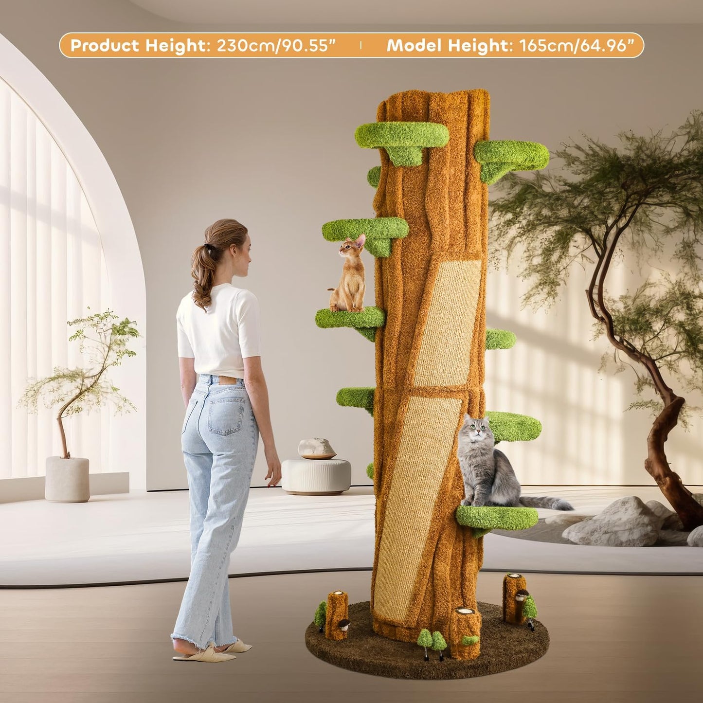 Deluxe Indoor Cat Adventure Tower